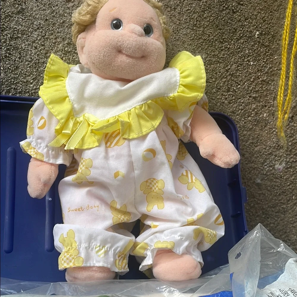 Vintage Ty Beanie Kids Plush Doll Curly